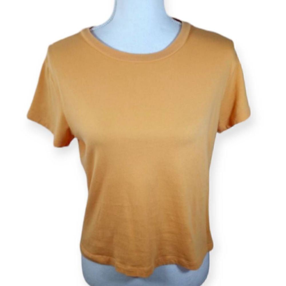 FOREVER 21 ORANGE TEE-SHIRT SZ.M EUC.
